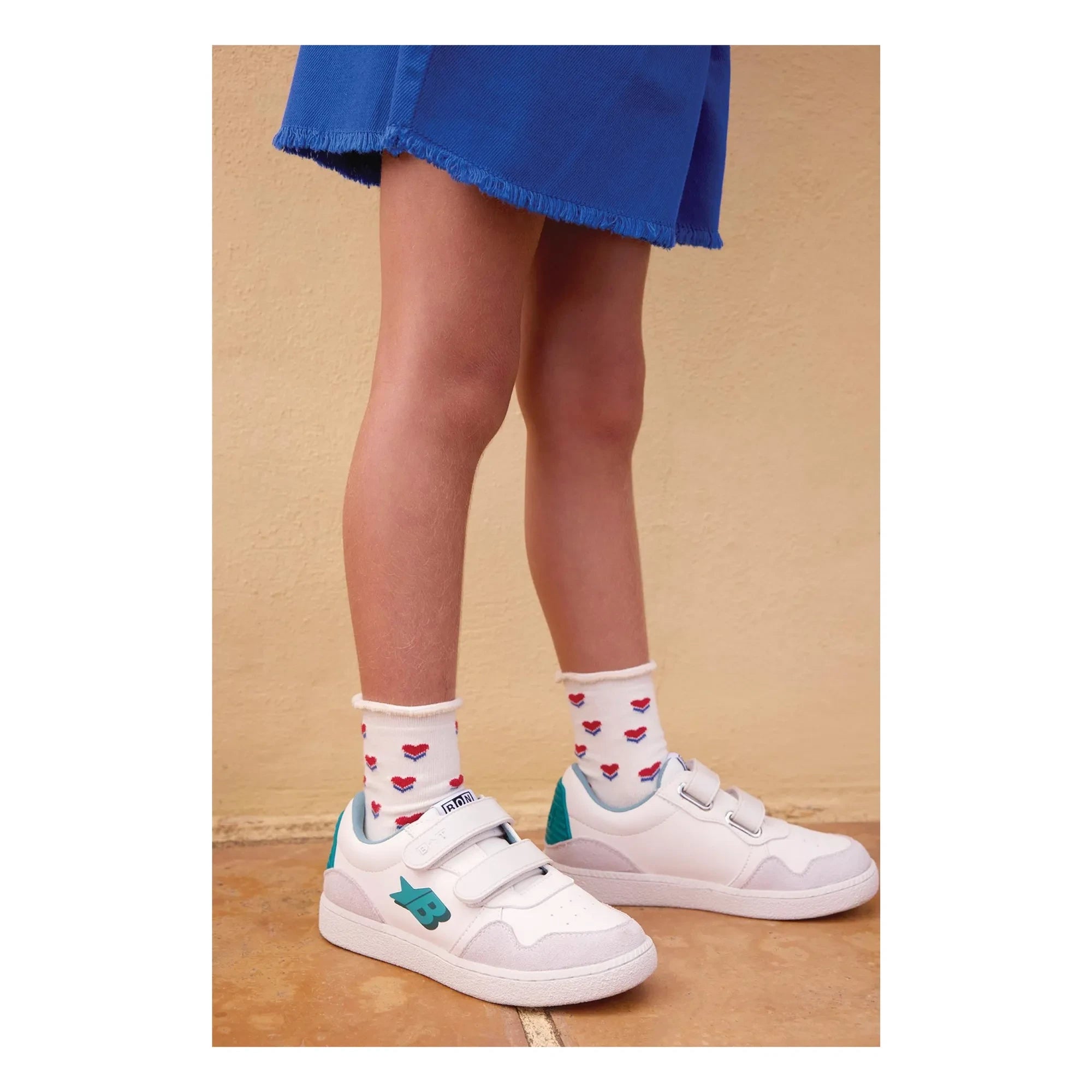 Bonton - Kix Easy Scratch Sneakers | Turquoise