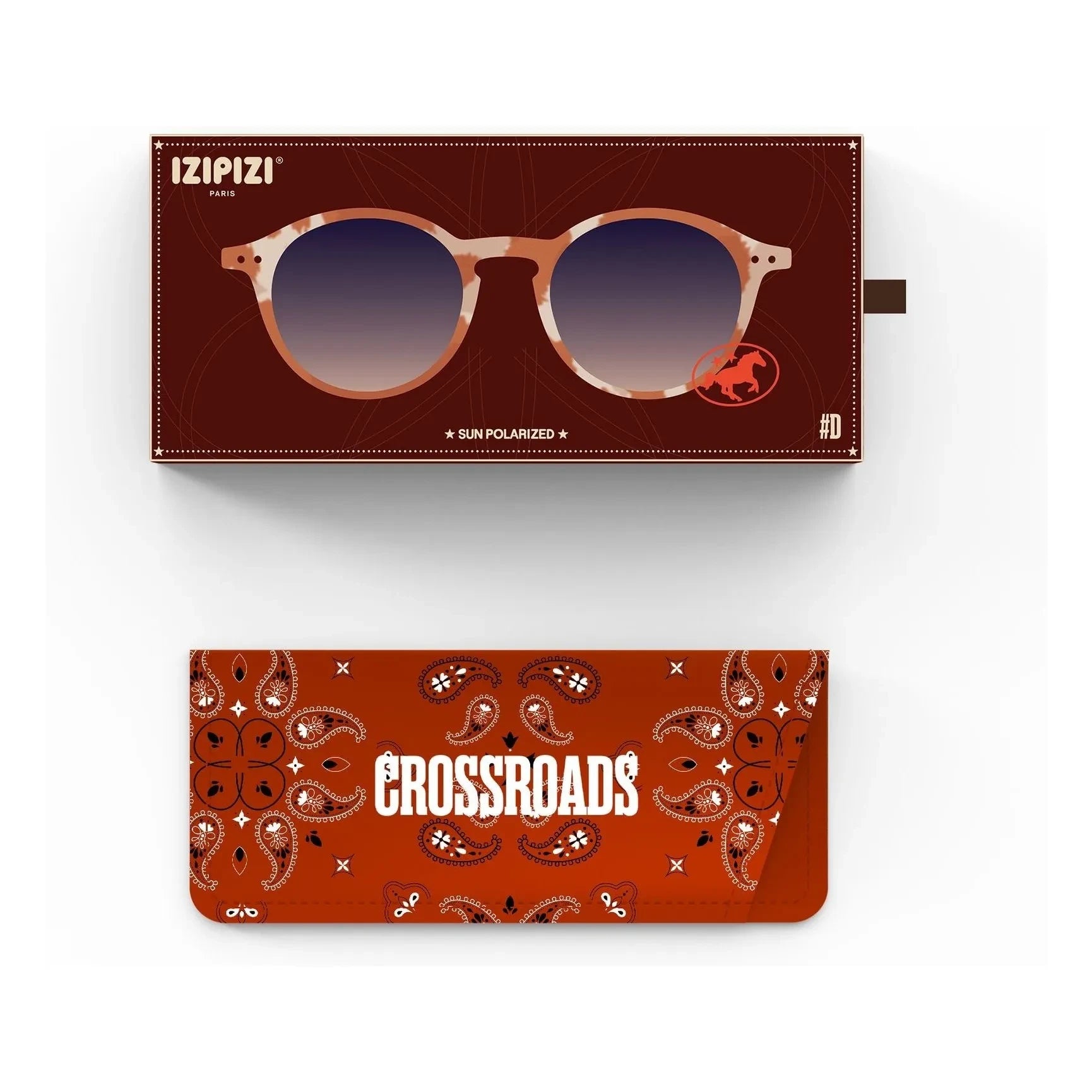 IZIPIZI - Polarized Sunglasses #D | Red