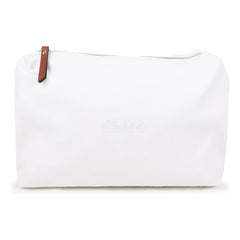 Chloé - Jute Canvas Changing Bag | White