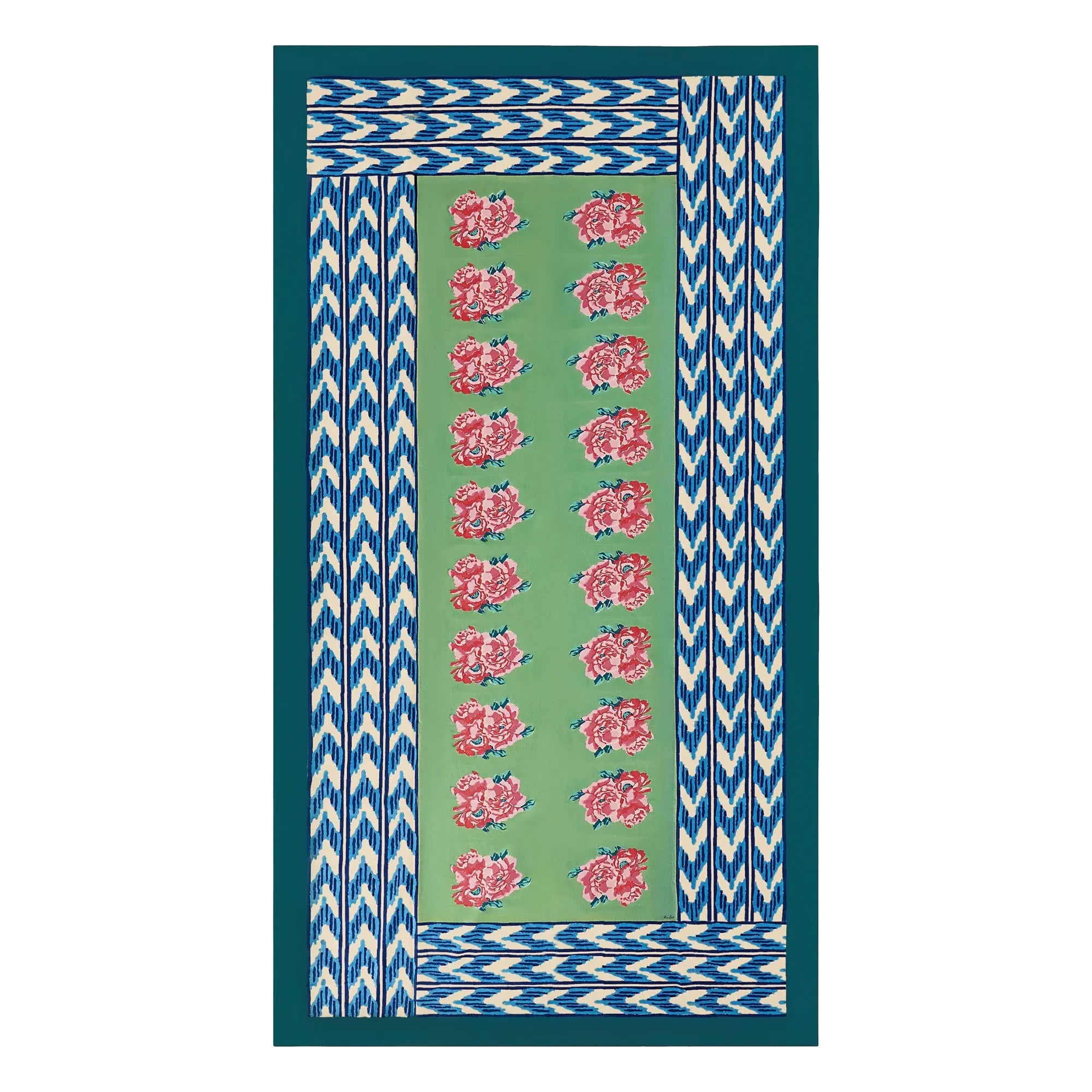 Lisa Corti - Nina tablecloth | Blue