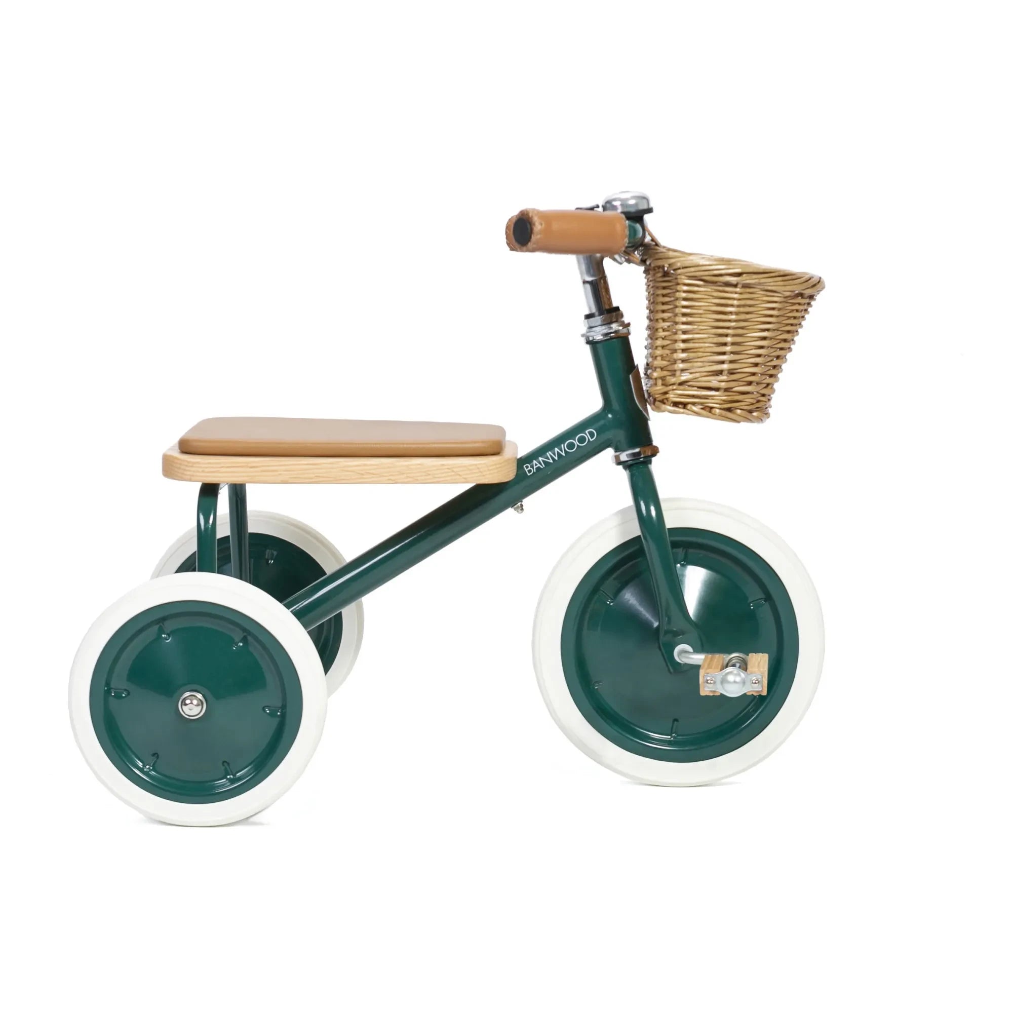 Banwood - Metal and Wood Three-Wheel Bicycle | Green