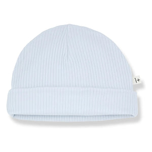 1+ in the family - Kai Ribbed Beanie | Light Blue