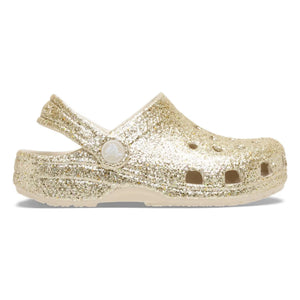 Crocs - Classic Thick Glitter Clogs | Sand