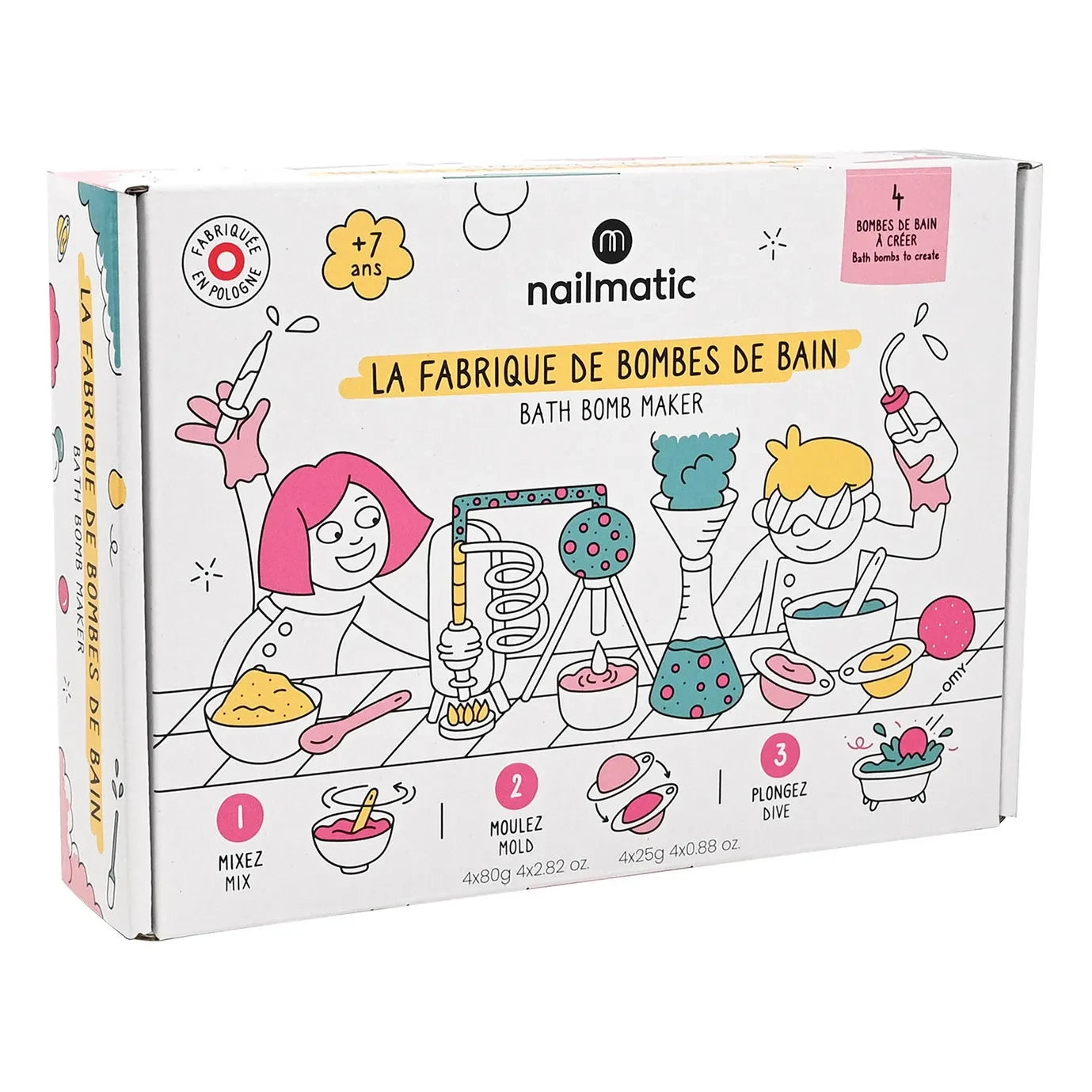 Nailmatic Kids - DIY Bath Bomb Gift Set