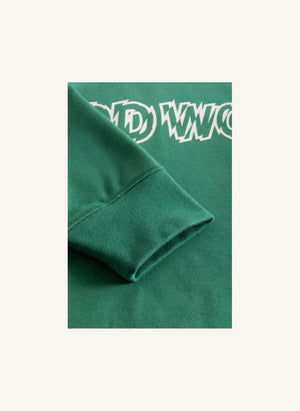 Wood Wood - Hester Organic Cotton Sweatshirt | Dark Green