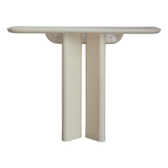 Gabrielle Paris - Lake Polished Wooden Console | Cream