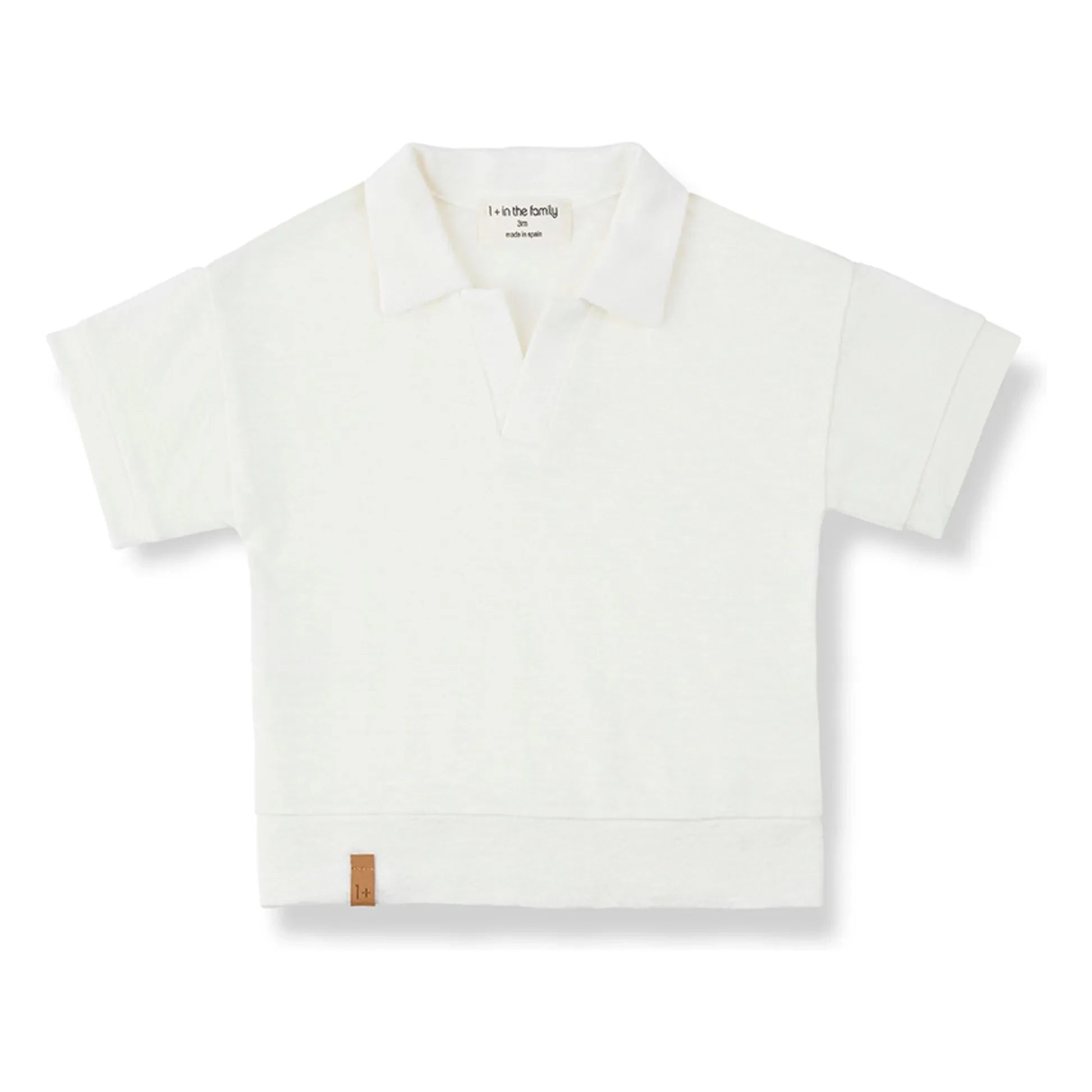 1+ in the family - Polo Vajol Linen | White