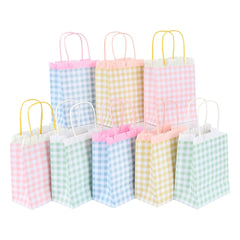 Meri Meri - Vichy Patterned Gift Bags - 8-Pack