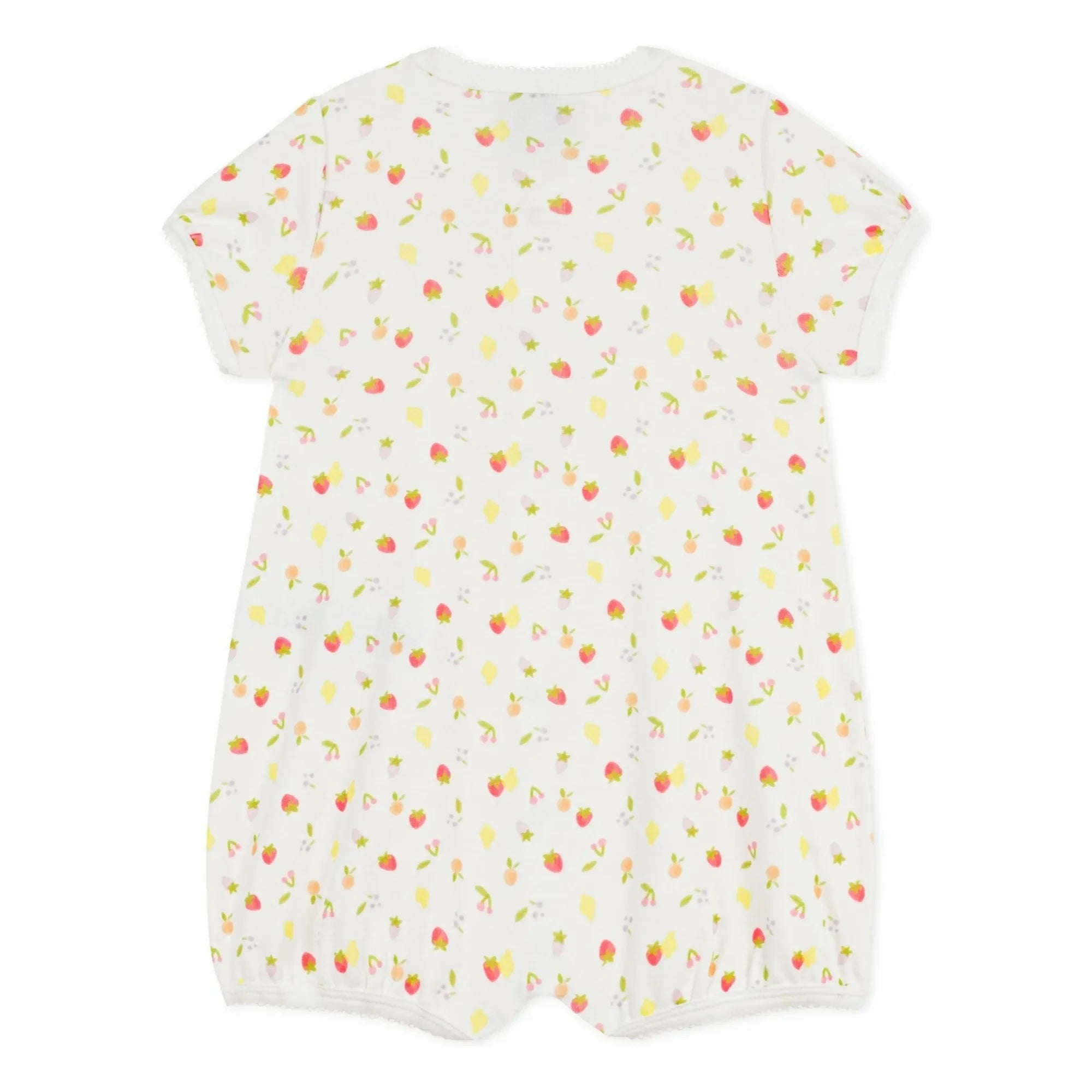 Petit Bateau - Meyveli Tulum Pijama | Ekru
