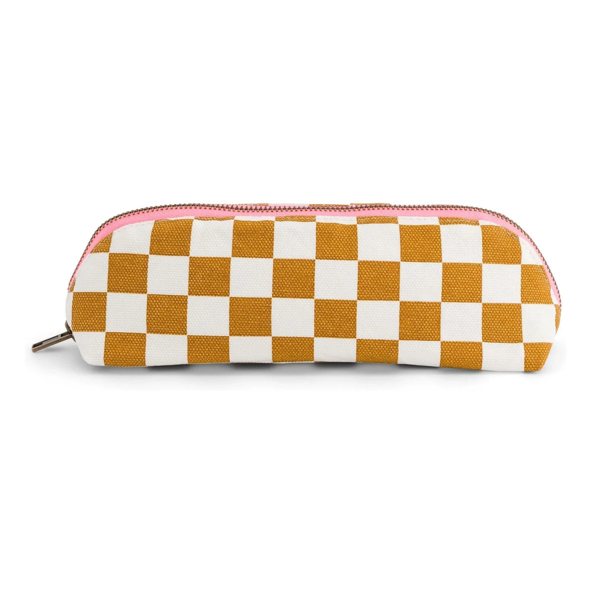 Rose in April - Gaston Damier pencil case | Caramel