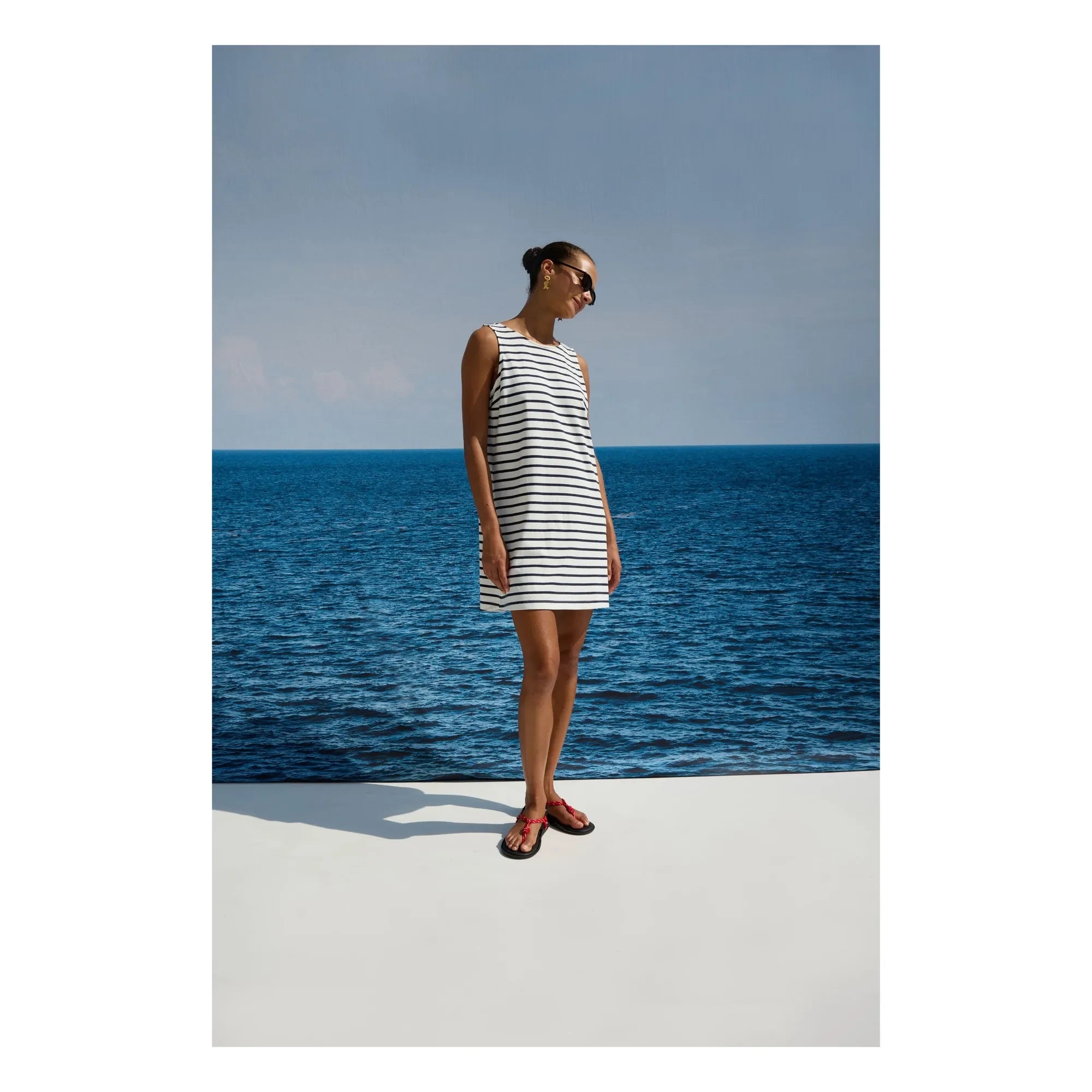 Rails - Kaylee Cotton Sailor Dress | Ivory