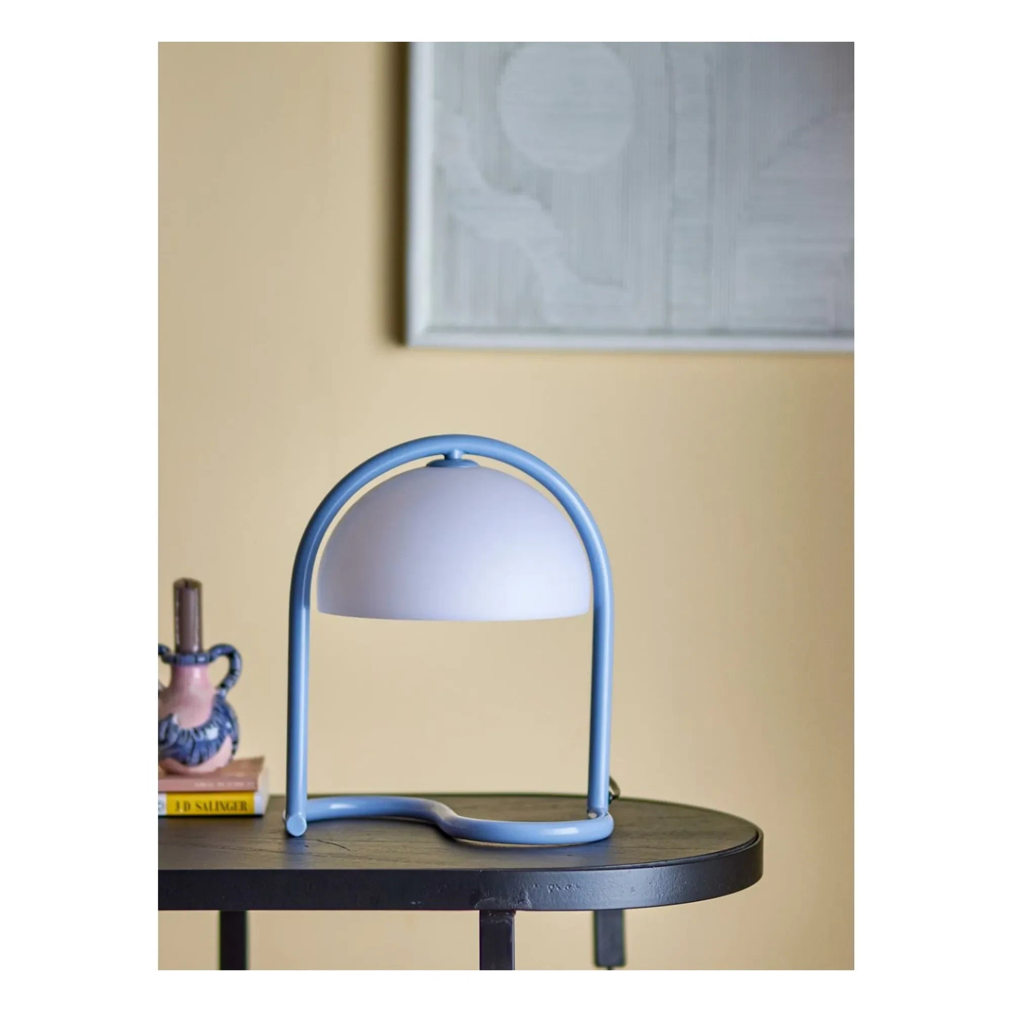 Bloomingville - Favour Table Lamp | Light Blue