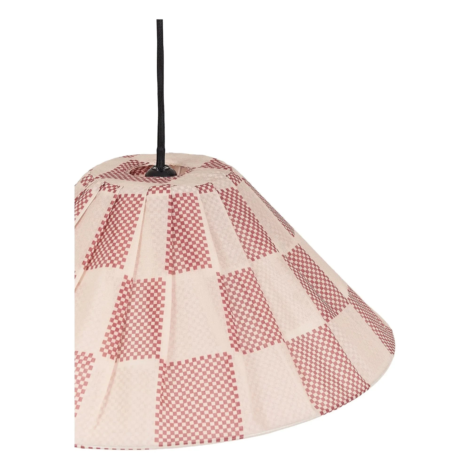 Nobodinoz - Ava Striped Lampshade | Red