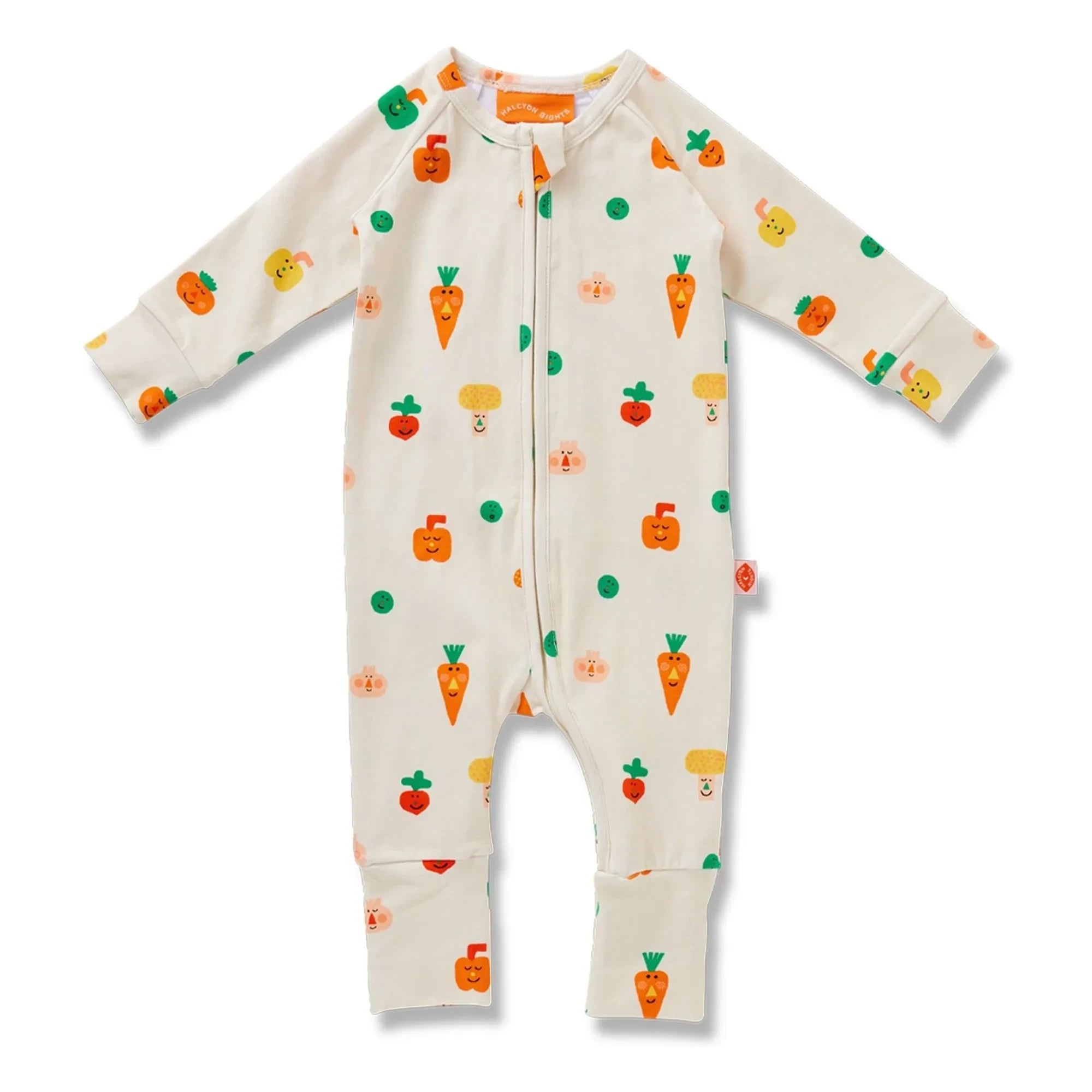 Halcyon Nights - Organic Cotton Carrot Jumpsuit | Ecru