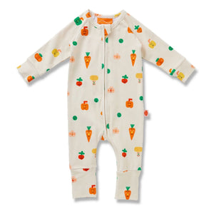 Halcyon Nights - Organic Cotton Carrot Jumpsuit | Ecru