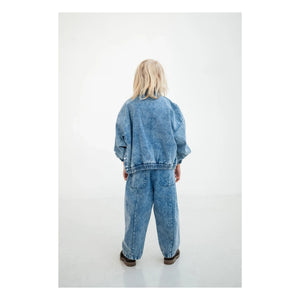 Repose AMS - Organic Cotton Balloon Jeans | Washed Blue