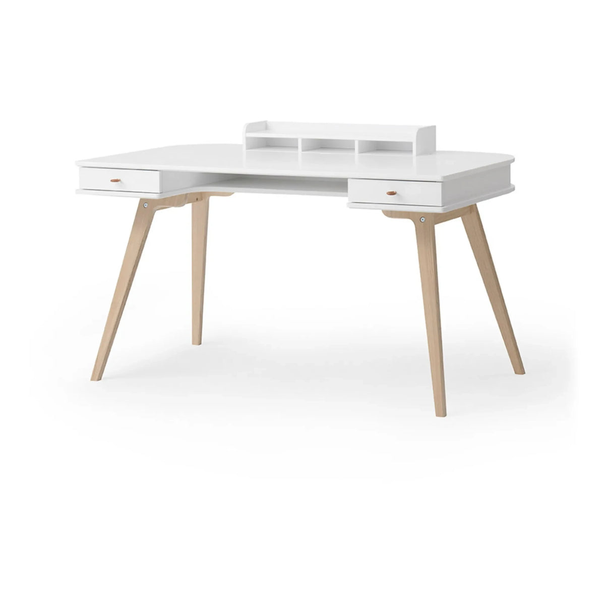 Oliver Furniture - Ahşap Masa, 66 cm | Beyaz
