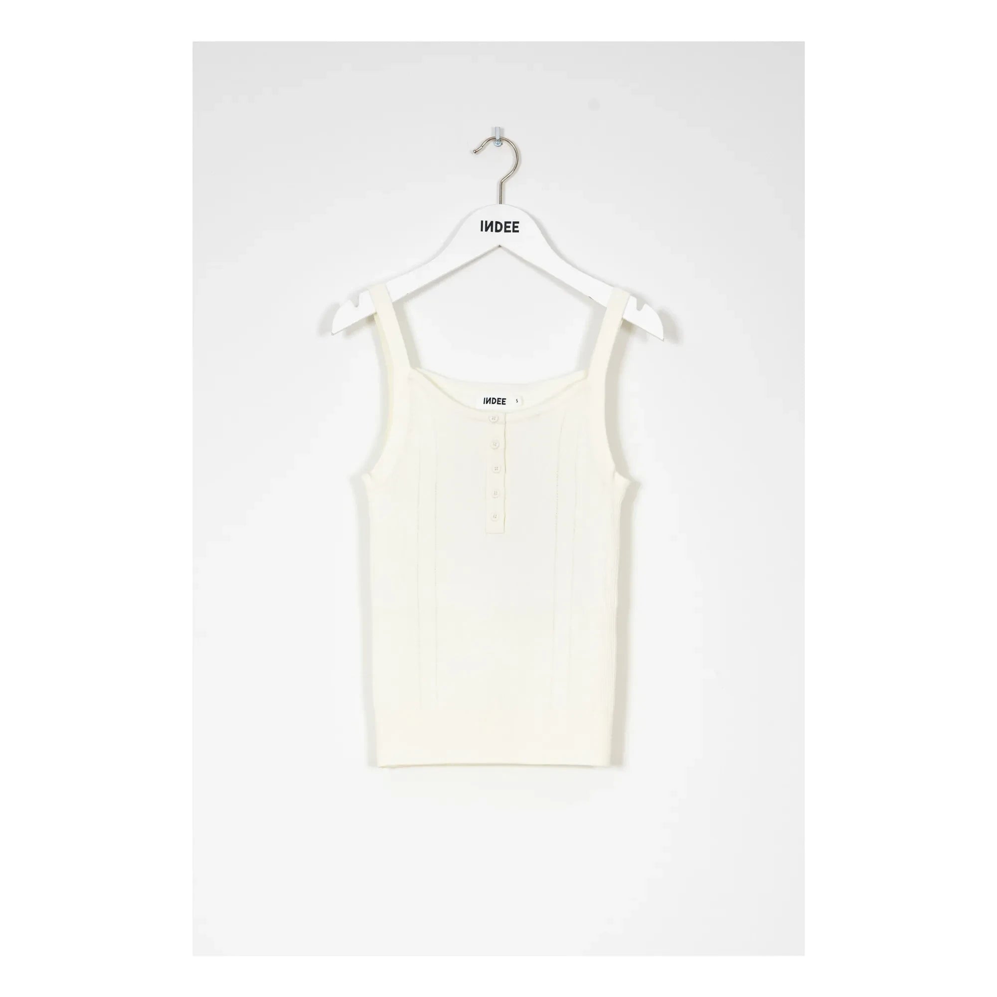 Indee - Seattle Strap Top | Ecru