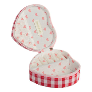 Rockahula Kids - Vichy Heart Jewelry Box | Red