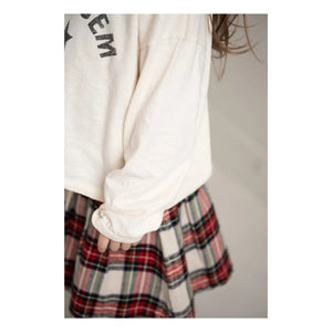Jenest - Rosy Organik pamuklu Tişört | Beyaz