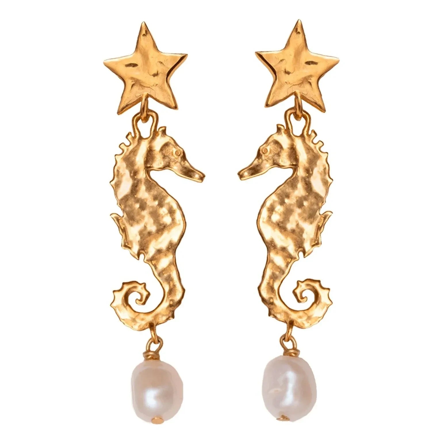 Alhaja - Cavaletto Earrings | Gold