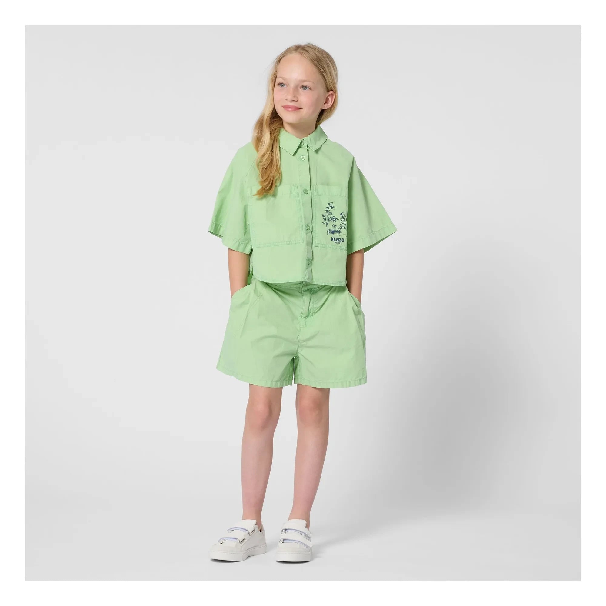 Kenzo - Kenzo Garden Shorts | Light Green