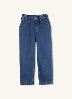 Kenzo - Düz Kesim Elastik Jean | Mavi