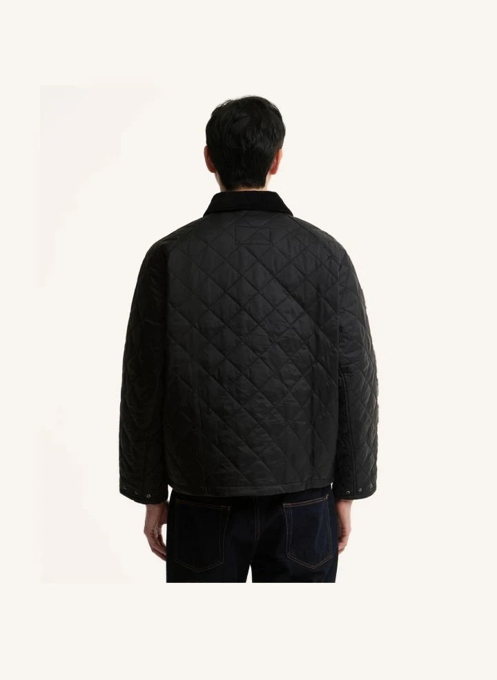 Barbour - Oversized Transport Ceket | Siyah