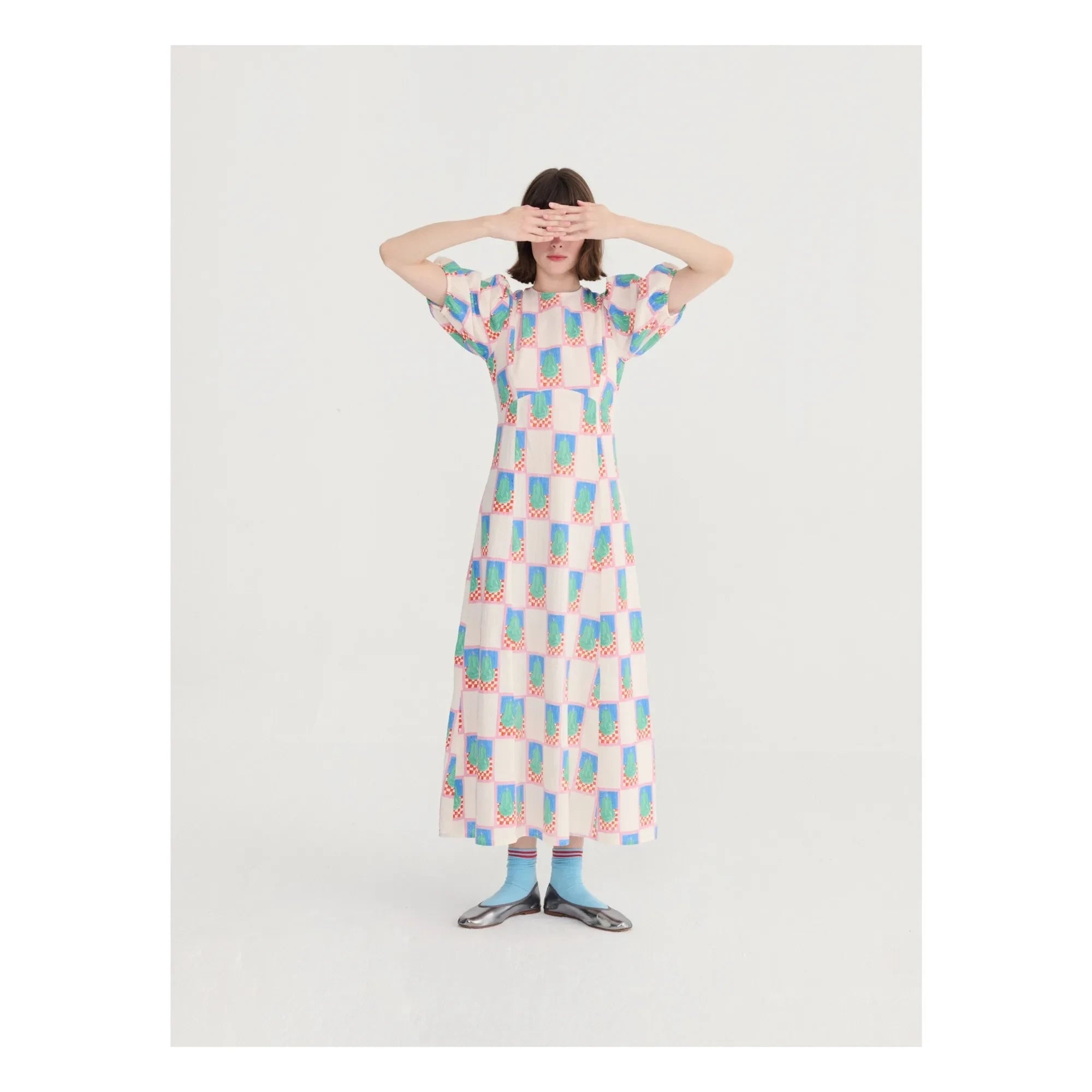 Bobo Choses - Pearl Cotton Dress | Blue