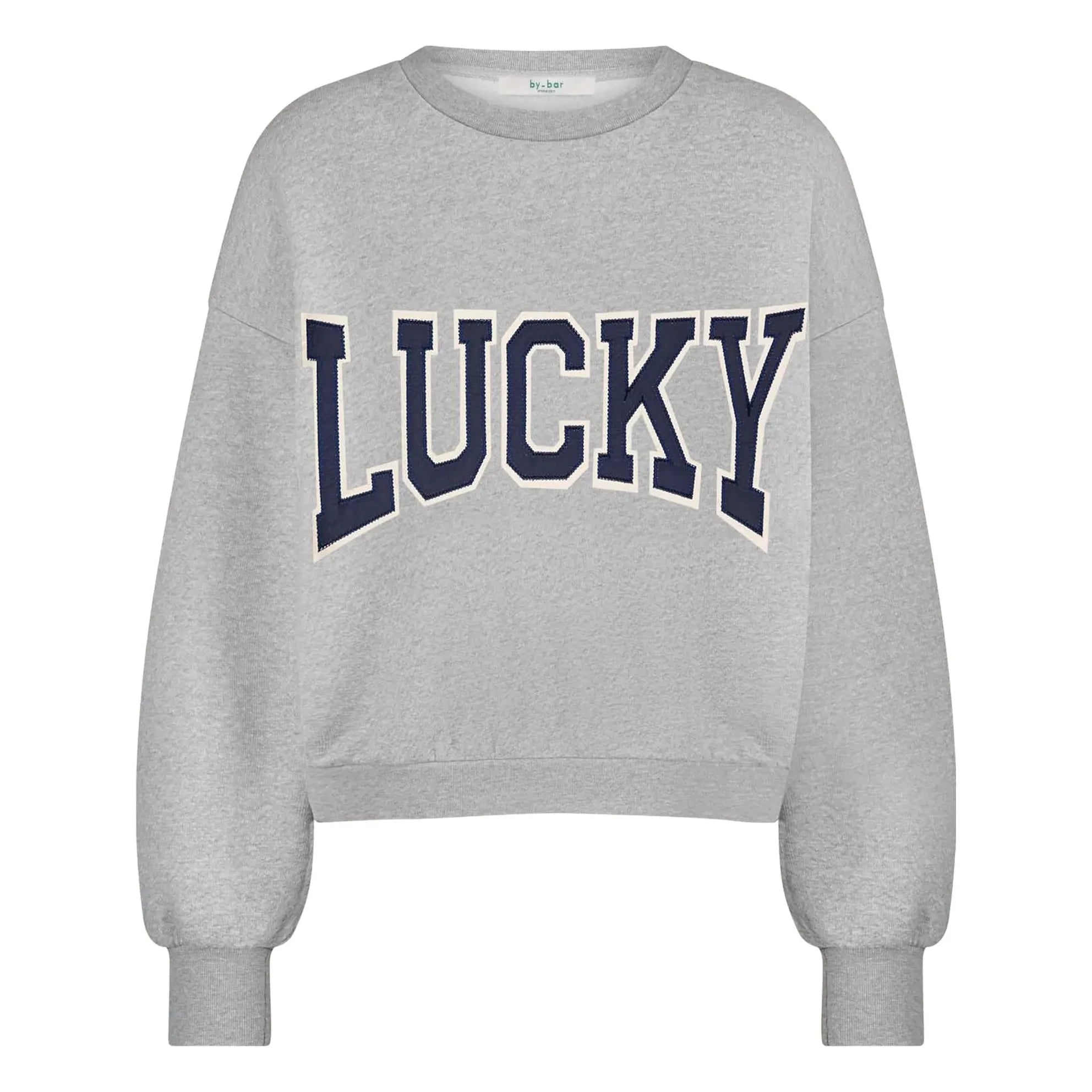 By Bar - Bibi Patchwork Sweatshirt | Gray Melange