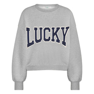 By Bar - Bibi Patchwork Sweatshirt | Gray Melange