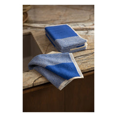 Suite 702 - Guest Towels, Lex Pott - 2-Piece Set | Blue