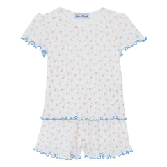 Tartine et Chocolat - Short Floral Pajama | Ivory
