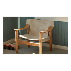 Hay - Bernard Oak and Canvas Sofa, Shane Schneck