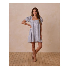 Rylee + Cru - Milan Embroidered Dress | Light Blue