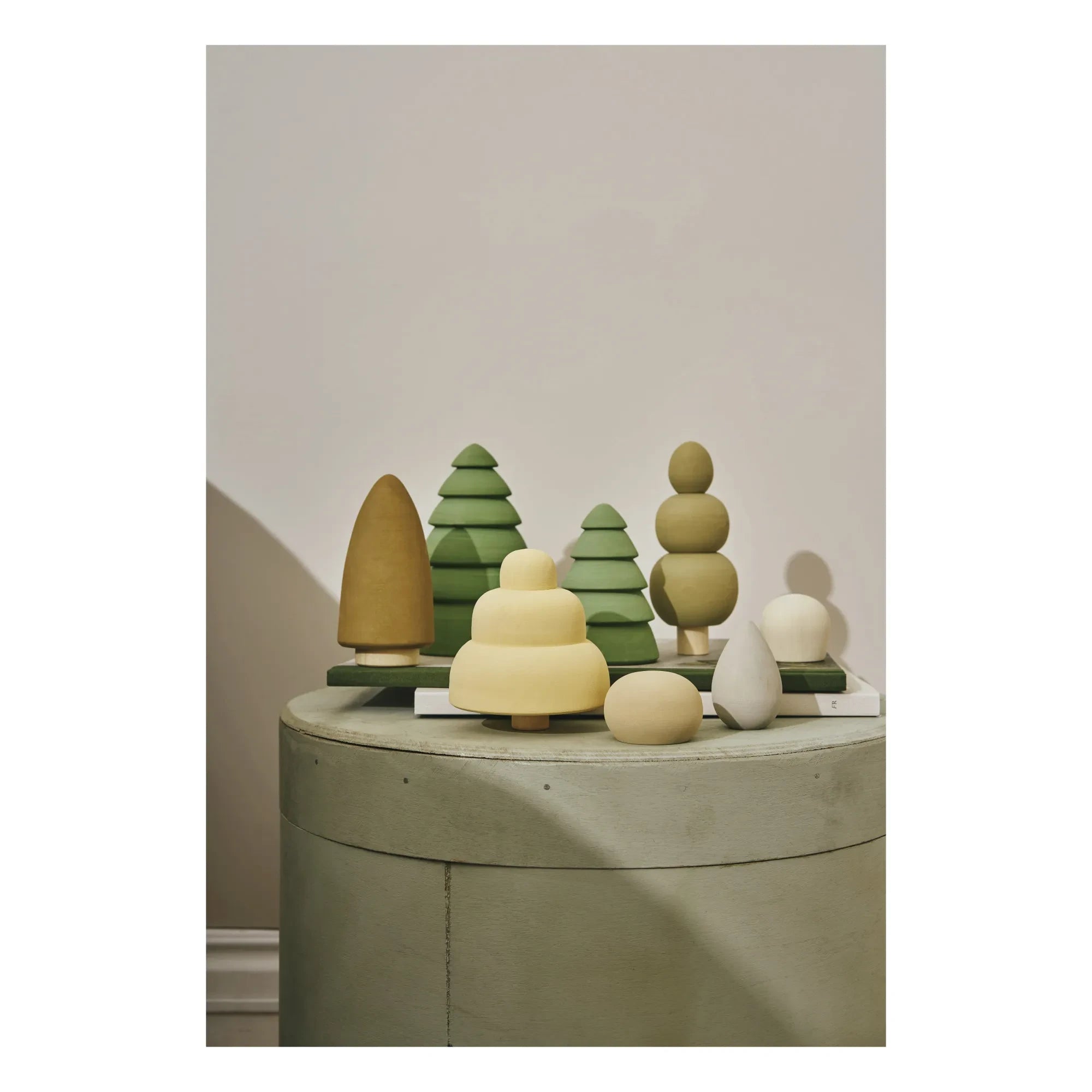 Raduga Gnezdo - Wooden Forest - 8 Piece Set