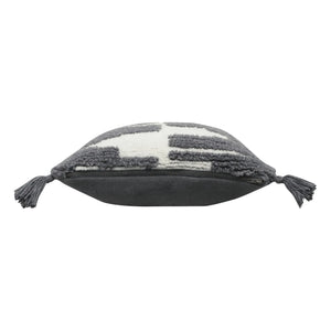 Lorena Canals x Smallable - Zagros Square Cushion - Smallable x Lorena Canals | Charcoal grey