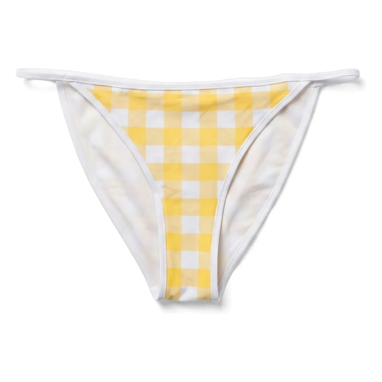 Smallable Woman - Hilda Plaid Bikini Bottom | Yellow