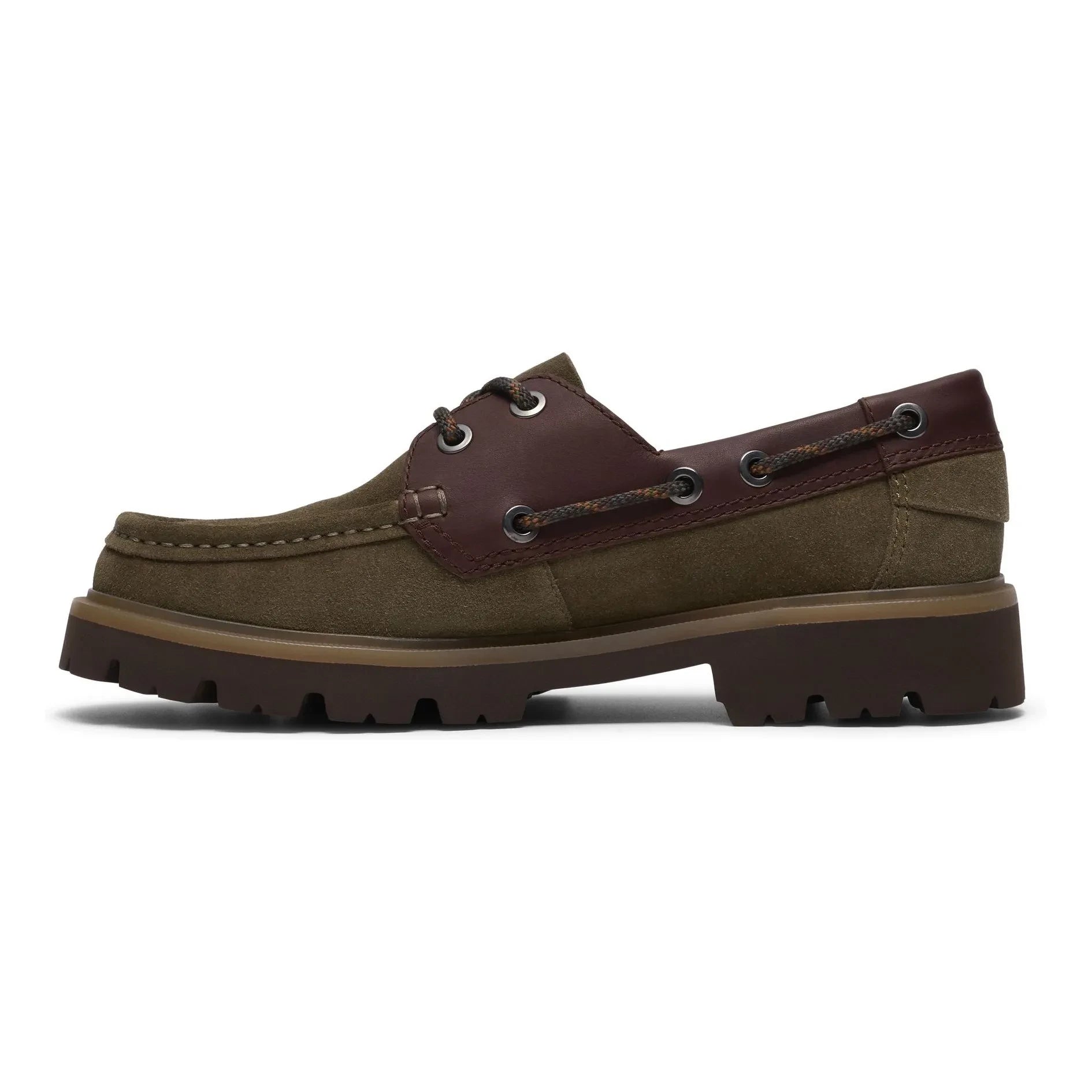 Clarks - Cleyhill Boat Shoes | Khaki