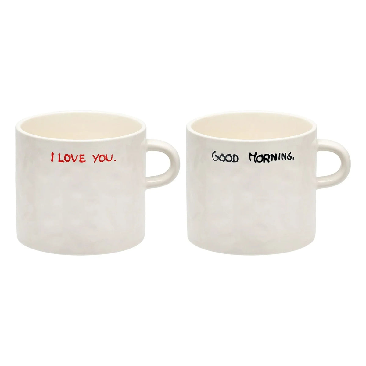 Anna + Nina - Perfect Morning Espresso Cups - Set of 2 | Ecru