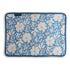 Le Monde Sauvage - St. Petersburg Reversible Placemat - 4-Piece Set | Blue