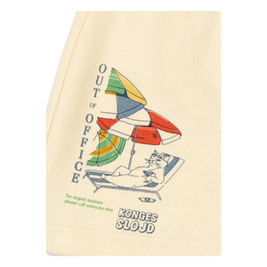 Konges Sløjd - Lou Out Of Office Organic Cotton Shorts | Light Yellow