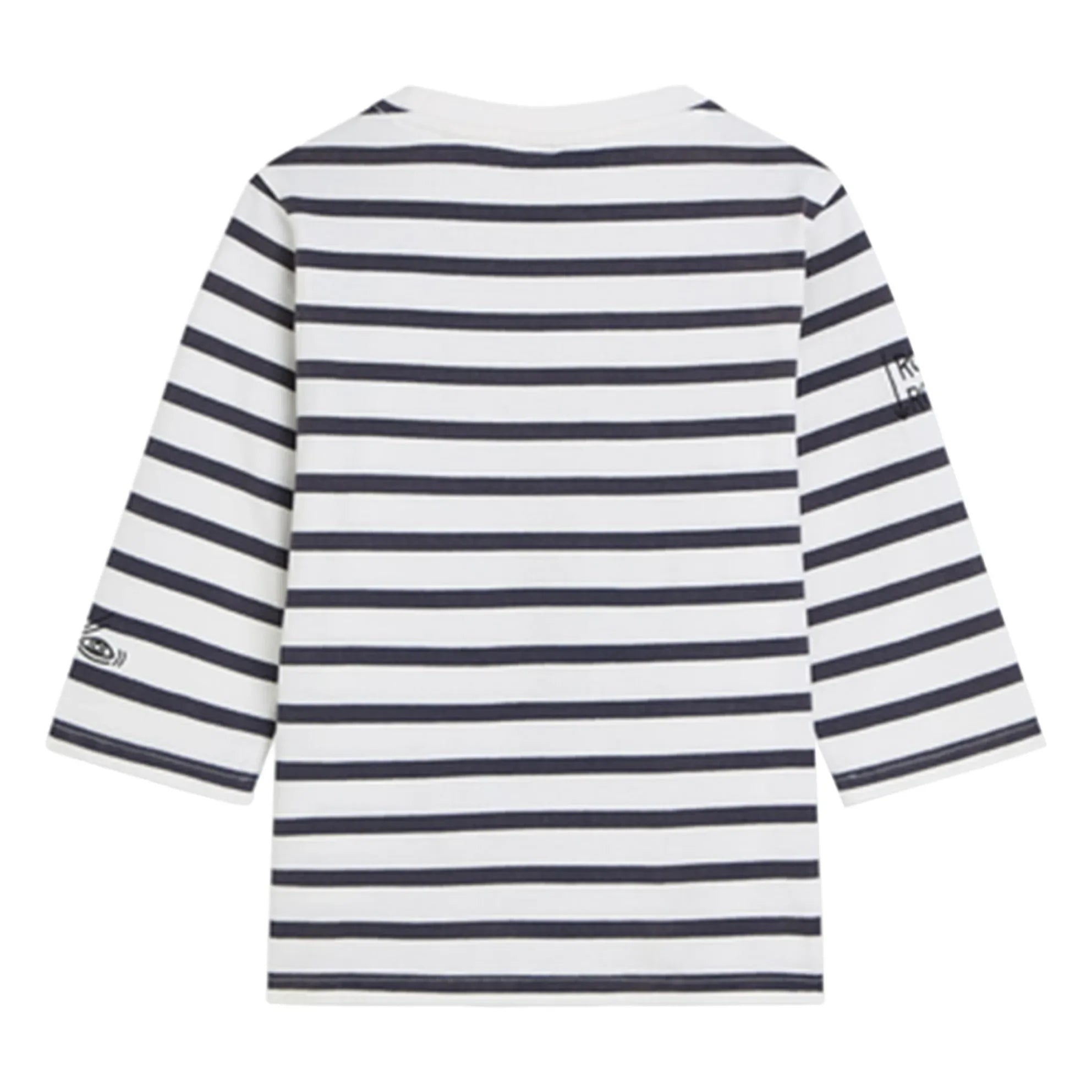 Scotch & Soda - Basquiat Breton Striped T-Shirt | Navy Blue