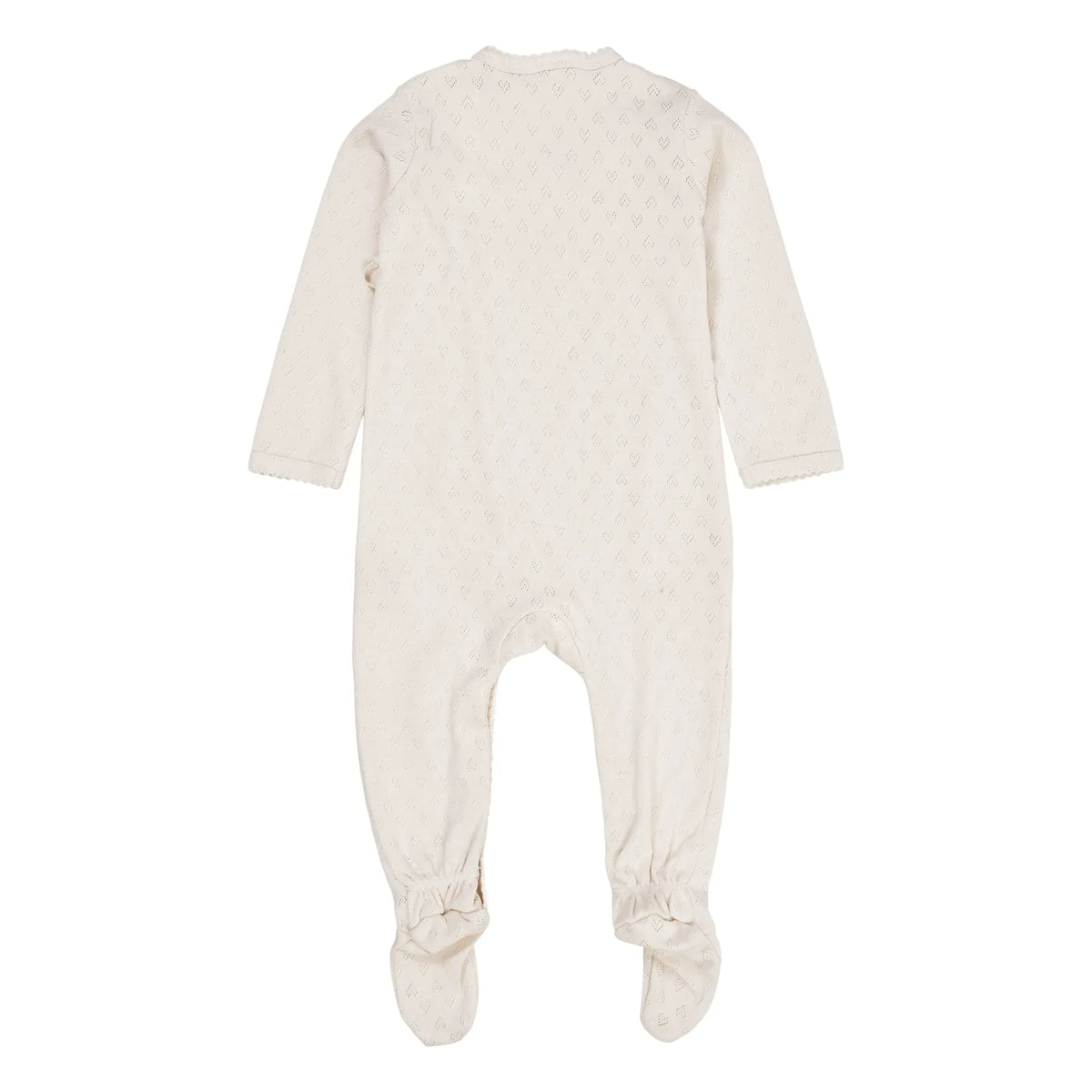 Copenhagen Colors - Organic Cotton Pointelle Pajama | Cream