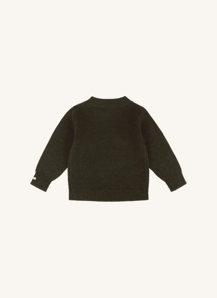 Donsje - Denn Dog Merino Wool Sweater | Dark Green