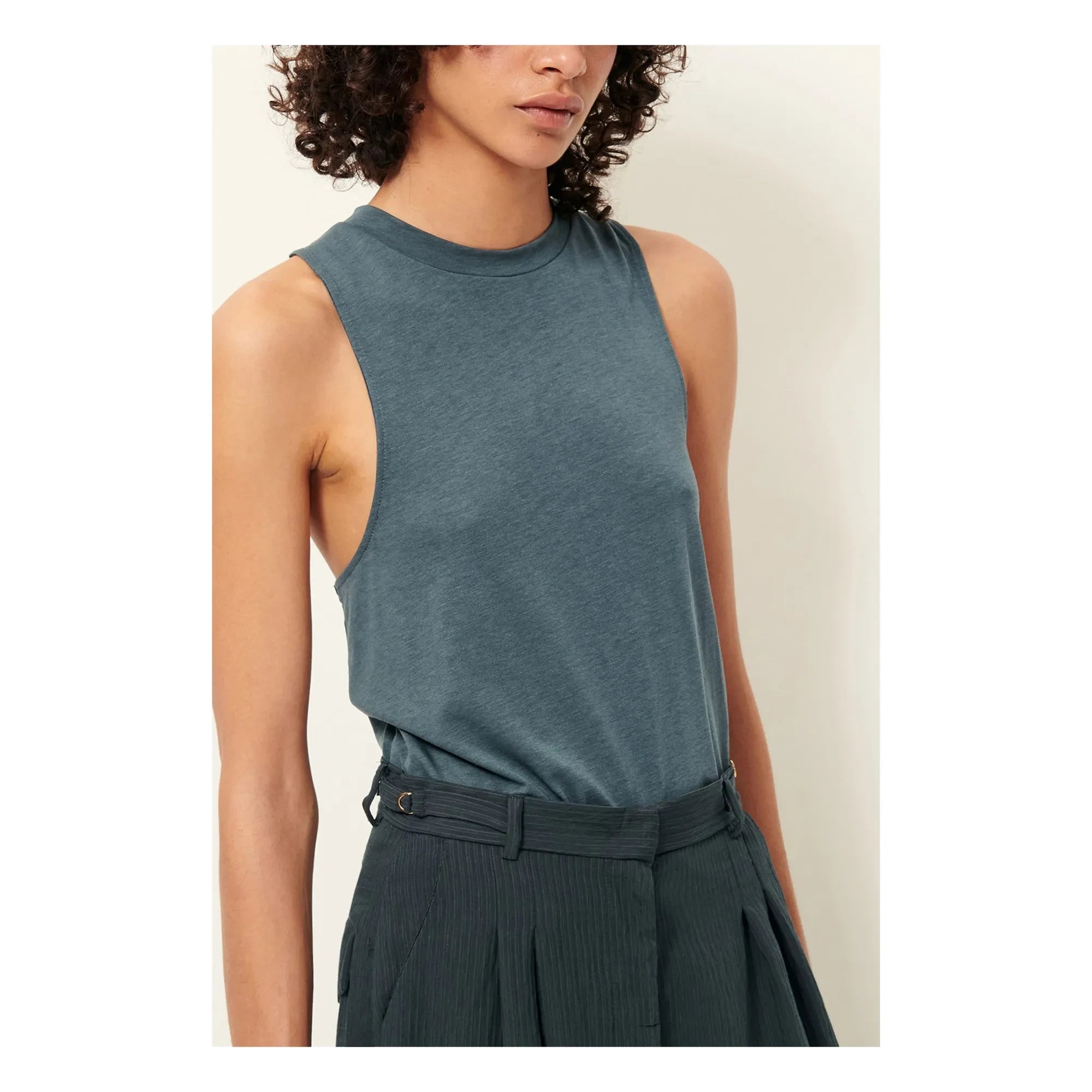 Sessùn - Diven T-Shirt | Gray Blue