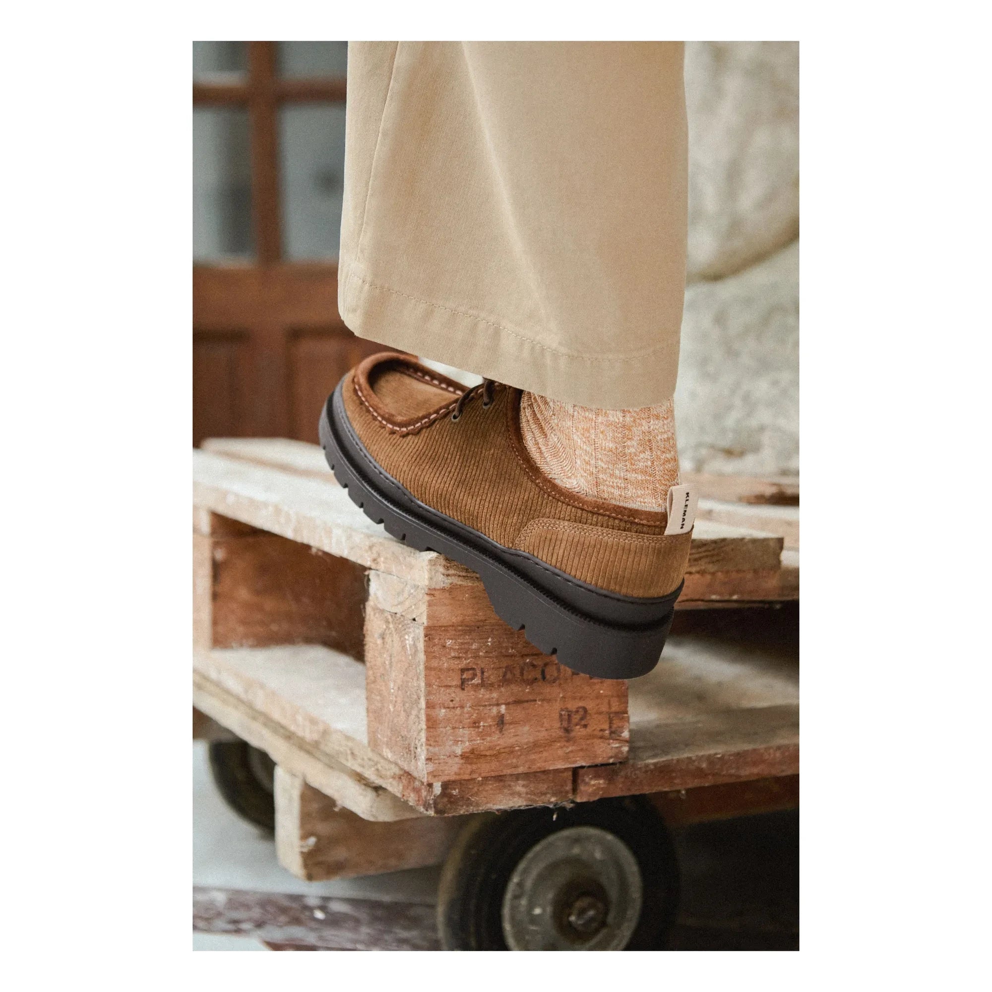 Kleman - Derbies Major VP OAK 2 Velours | Kahverengi