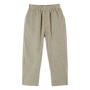 Emile et Ida - Striped Pants | Natural