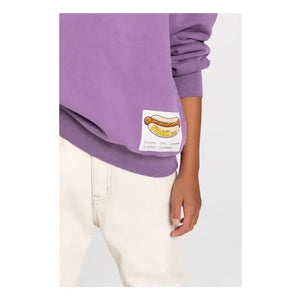 Finger in the Nose - Blow Organic Cotton Sweatshirt | Mauve