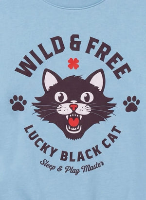 Finger in the nose - Alma Sweatshirt | Light Blue
